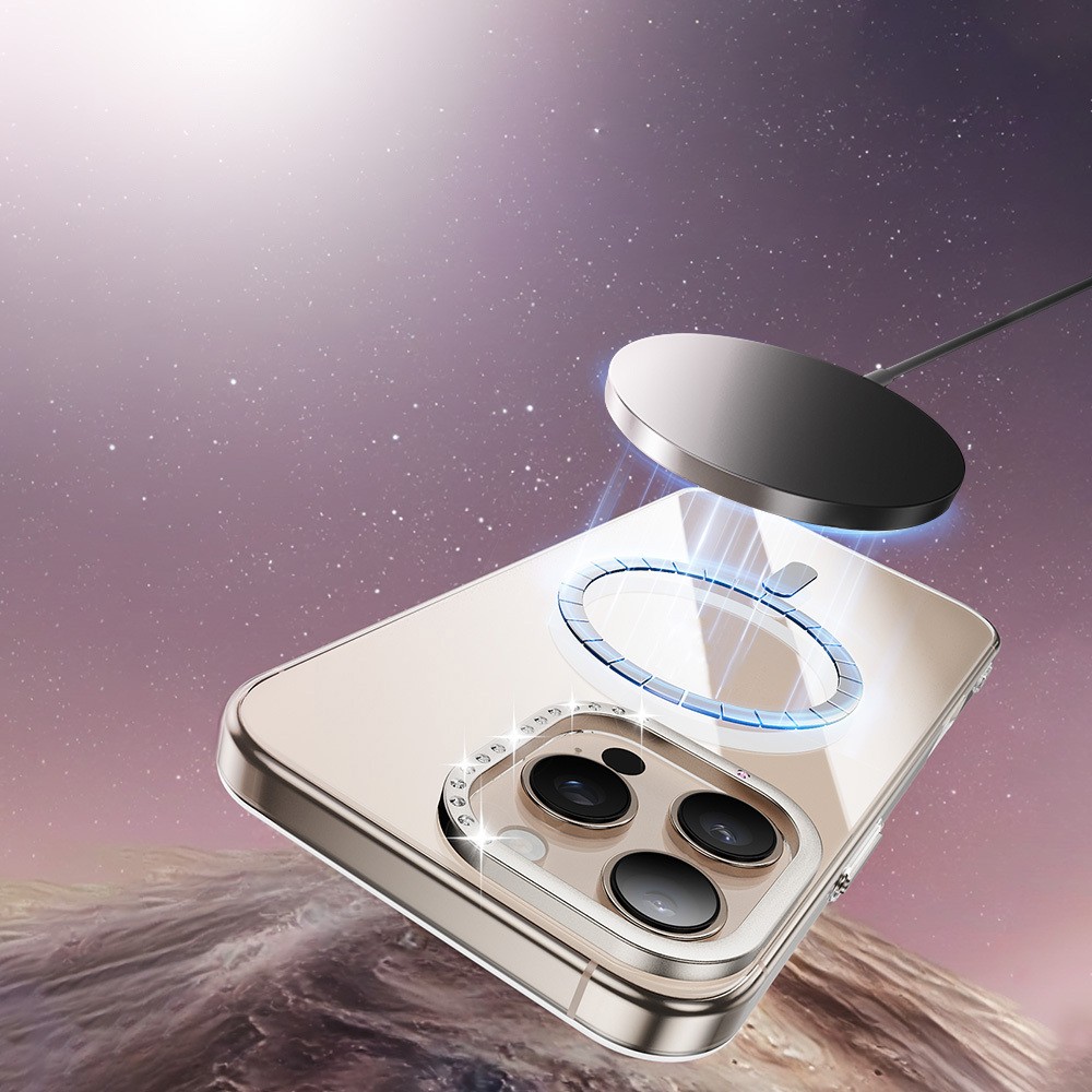 iPhone 16 Pro Kılıf M-safe Şarj Özellikli Kamera Standlı Estop