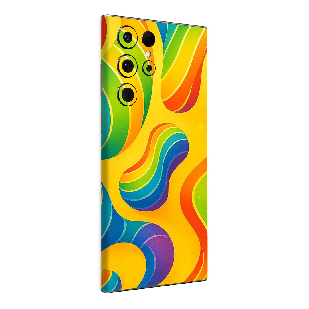 Samsung S22 Ultra Kaplama Gökkuşağı