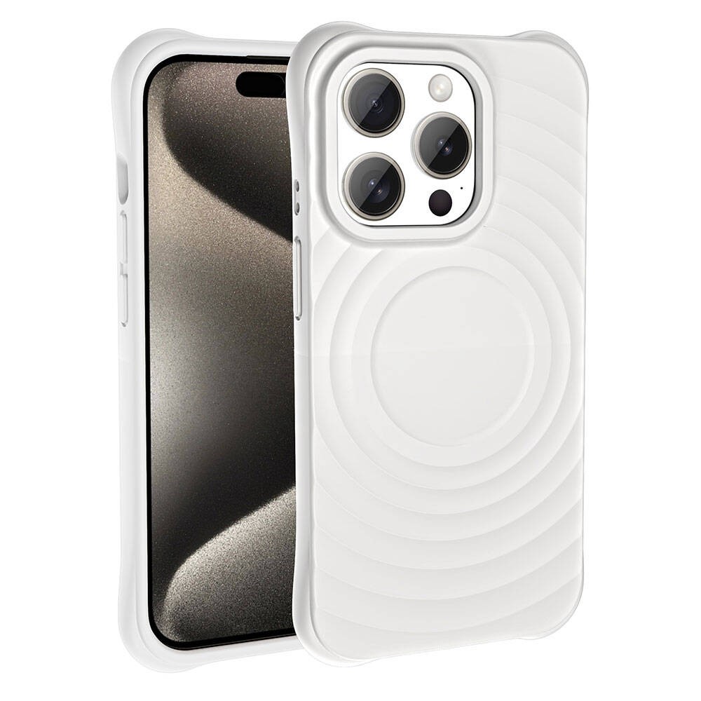 iPhone 15 Pro Max M-safe Şarj Özellikli Airbagli Mat Görünümlü Hepi