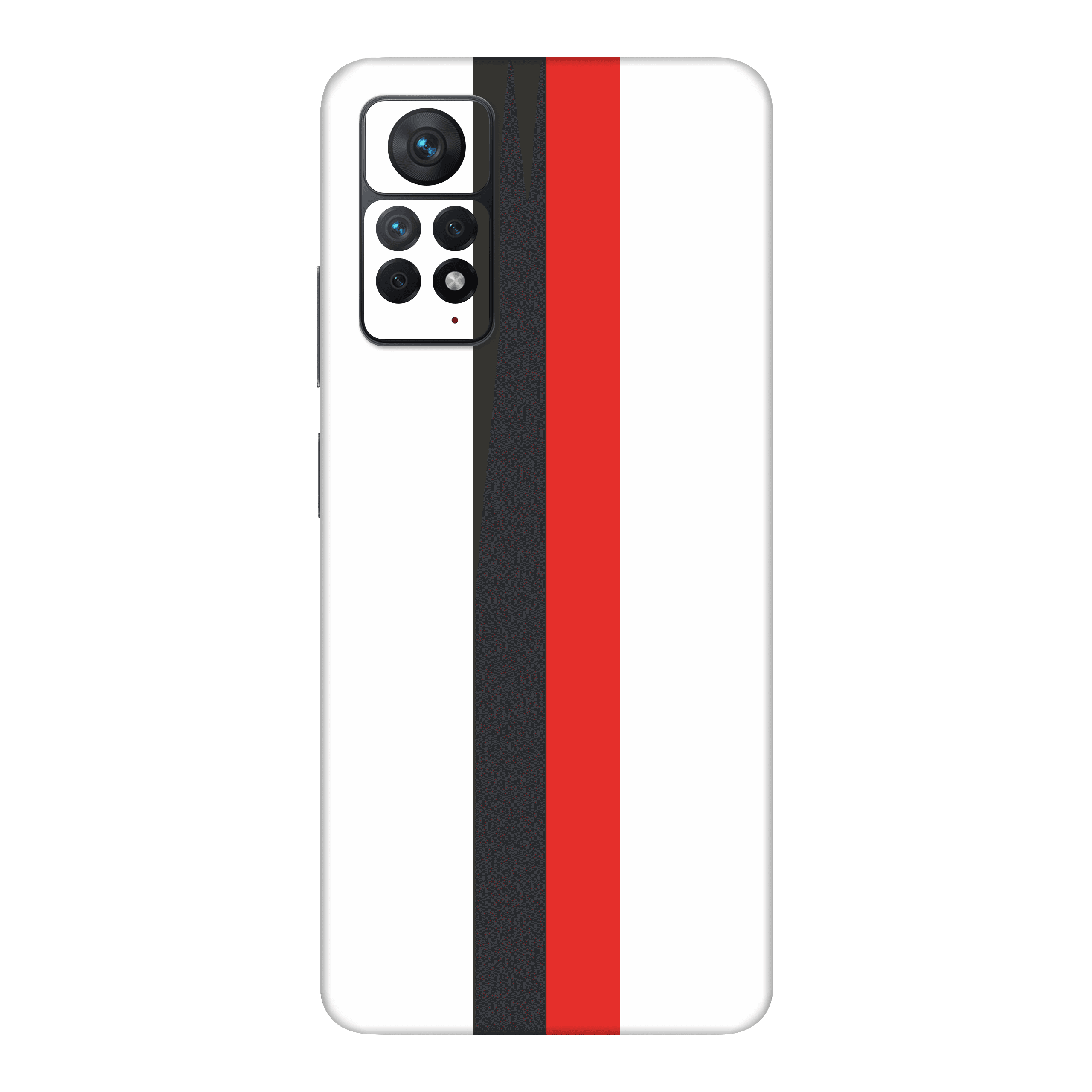 Xiaomi Redmi Note 11 Pro Kaplama Siyah Beyaz Kırmızı