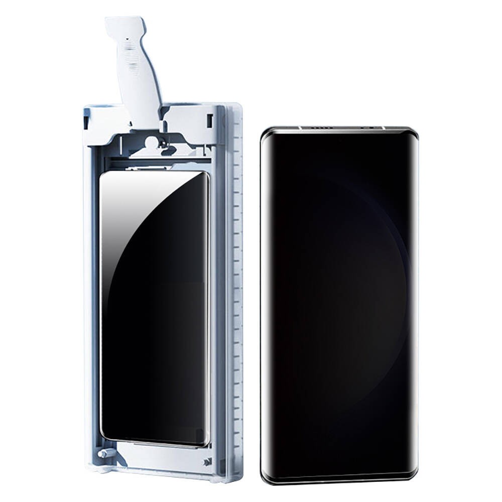 Galaxy S24 Ultra Uygulama Aparatlı 6in1 Easy Body Privacy Ekran Koruyucu