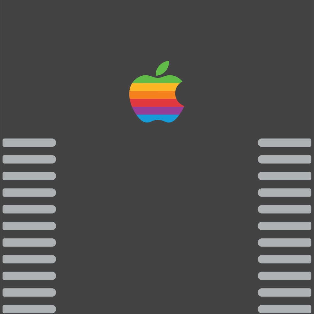Siyah Retro Apple