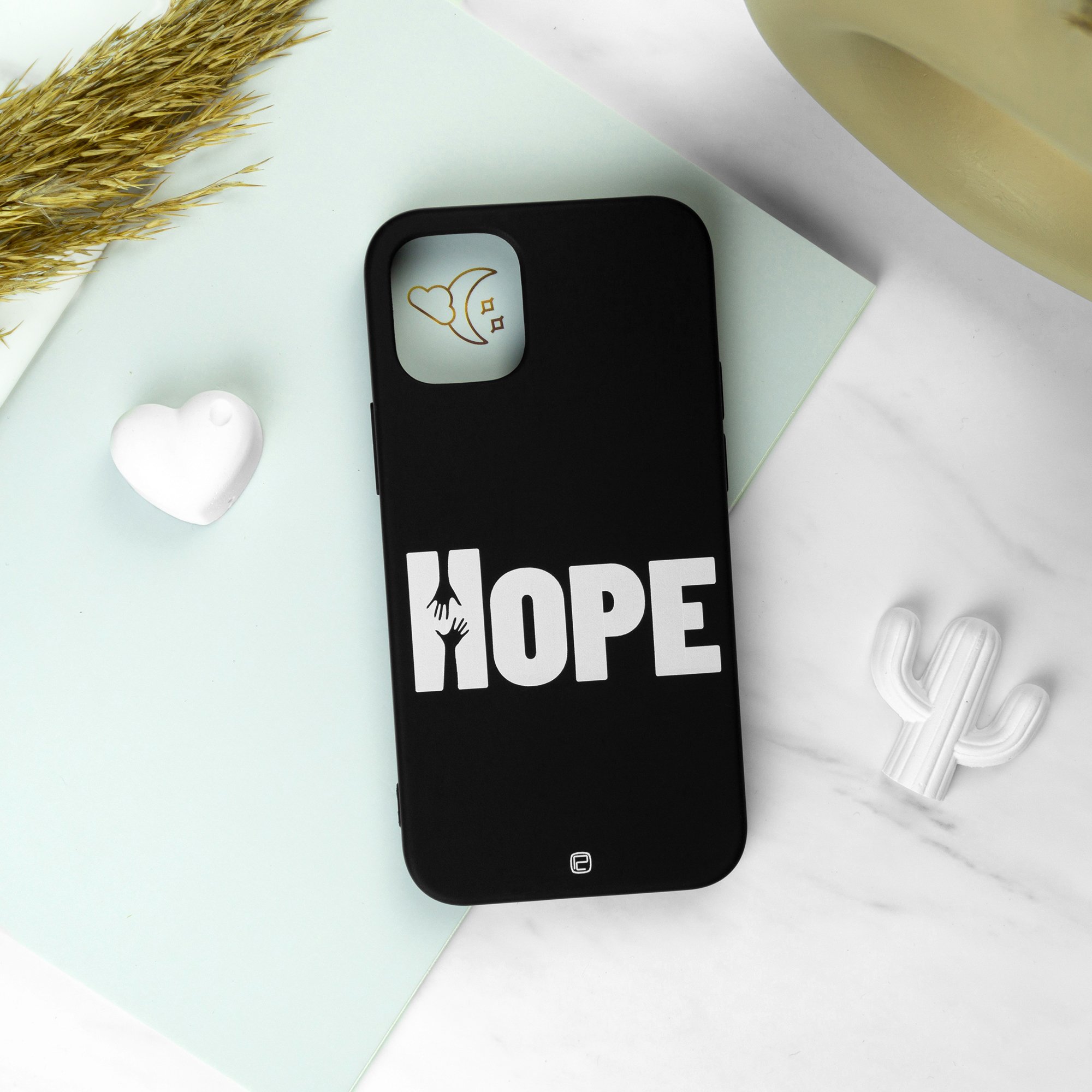 iPhone 12 / 12 Pro Silikon Kılıf Hope Logotype