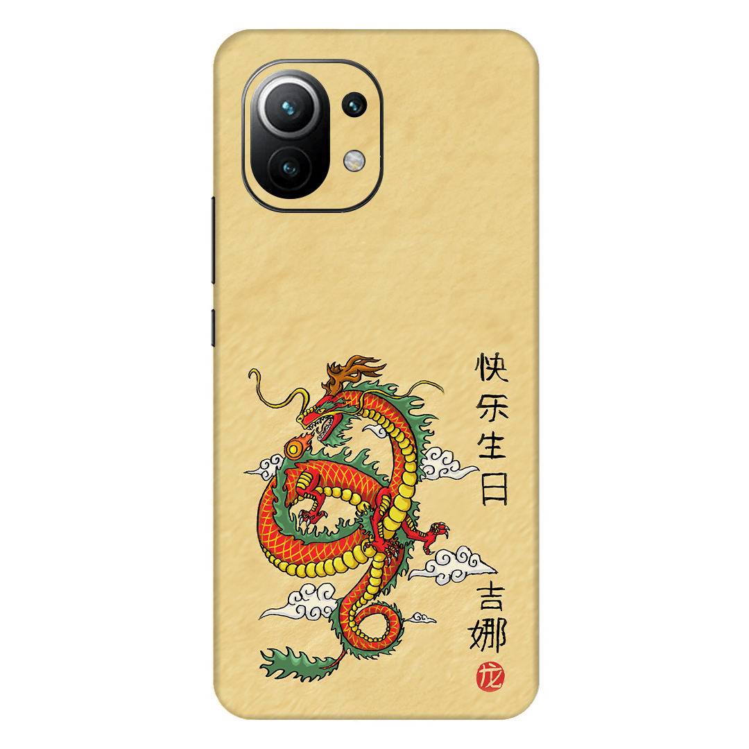 Xiaomi Mi 11 Kaplama Turuncu Ejder