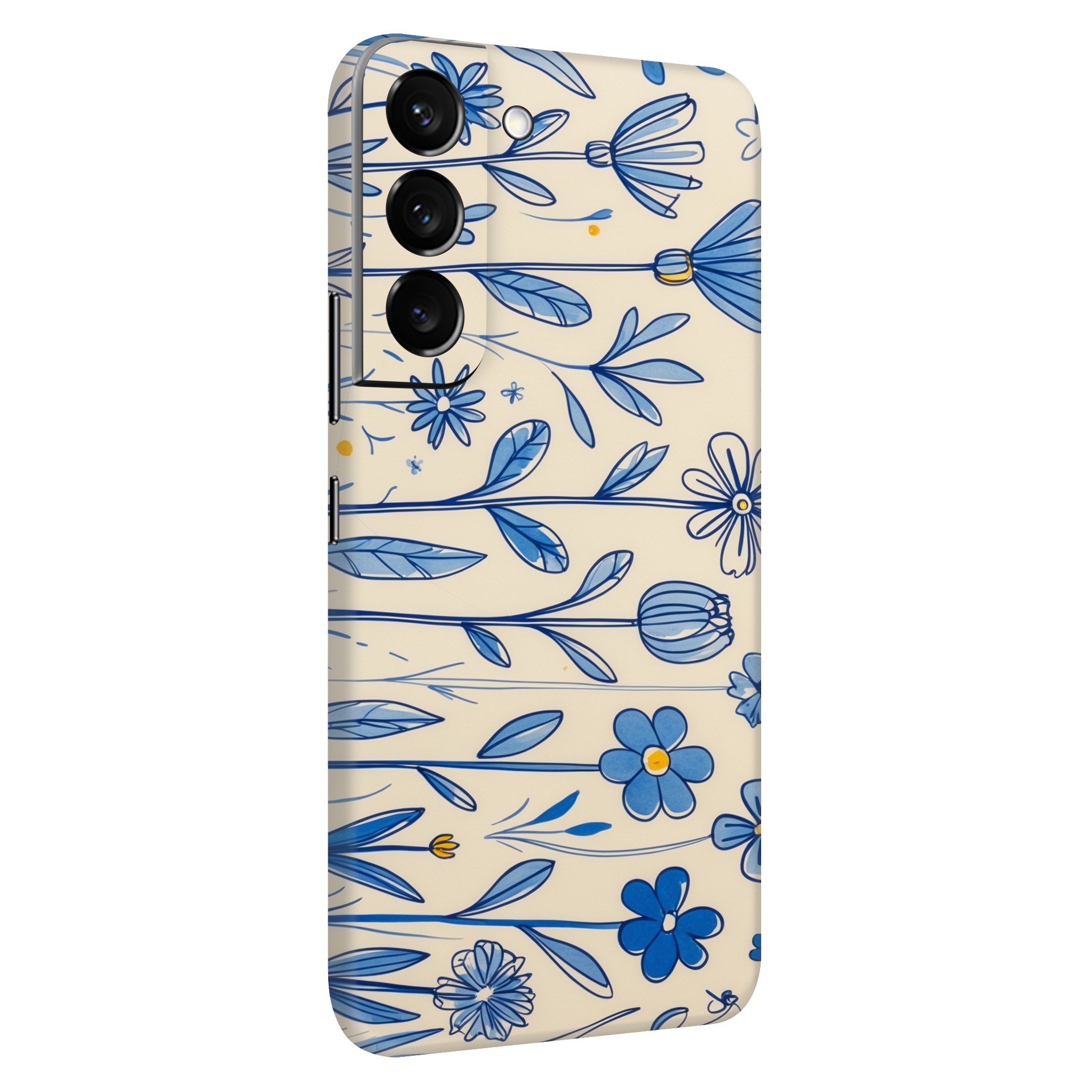 Samsung S22 Plus Kaplama Mavi Bahar