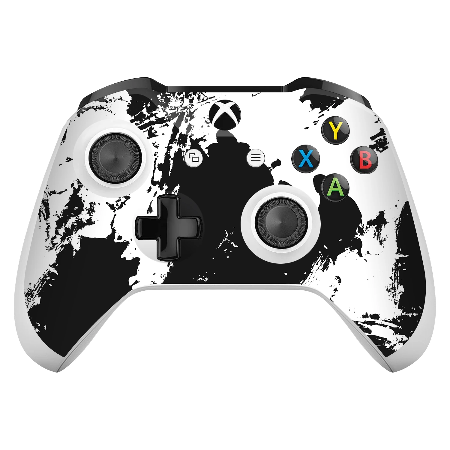 Xbox One X / S Controller Kaplama Siyah Beyaz