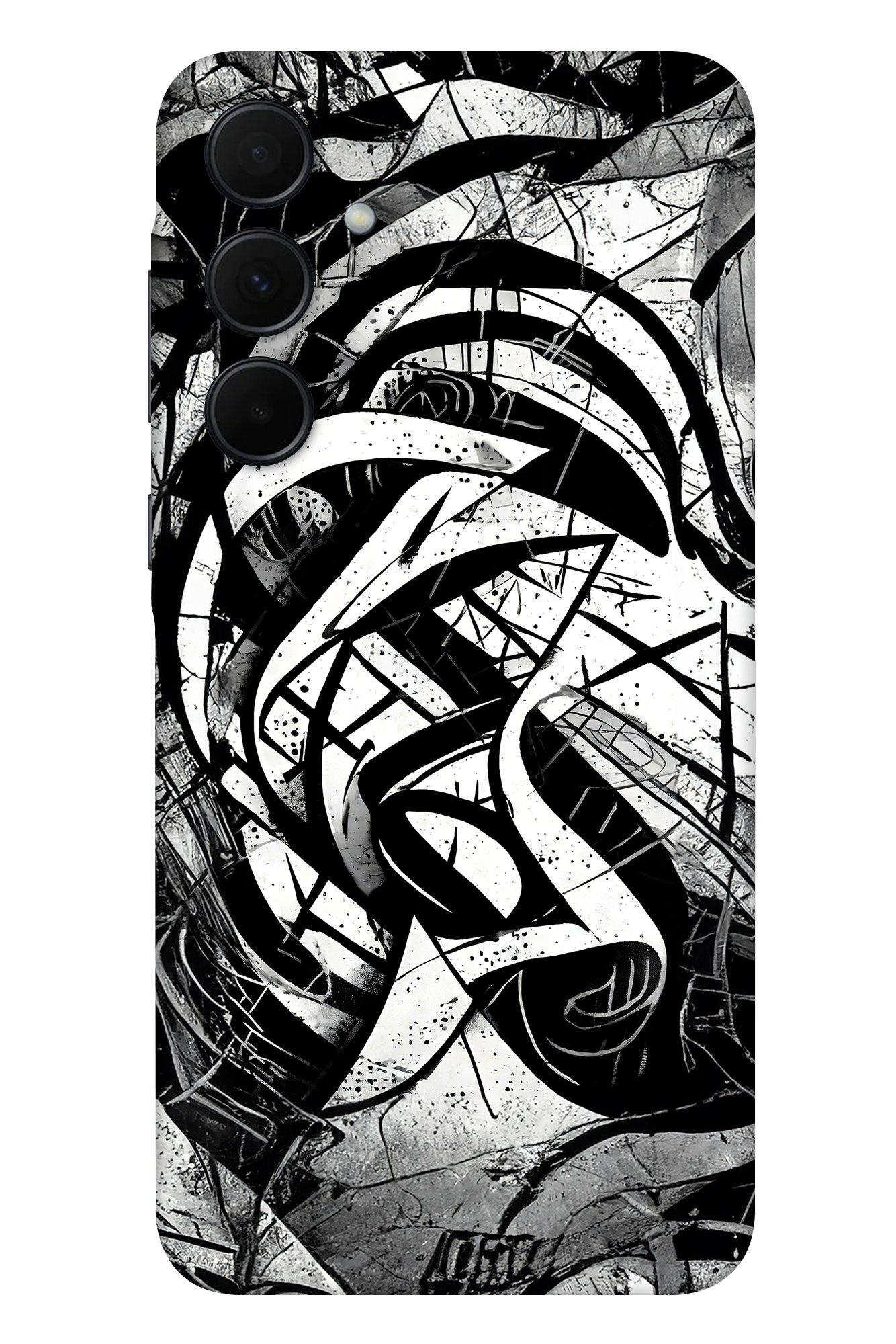 Samsung A35 Kaplama Monochrome Grafiti