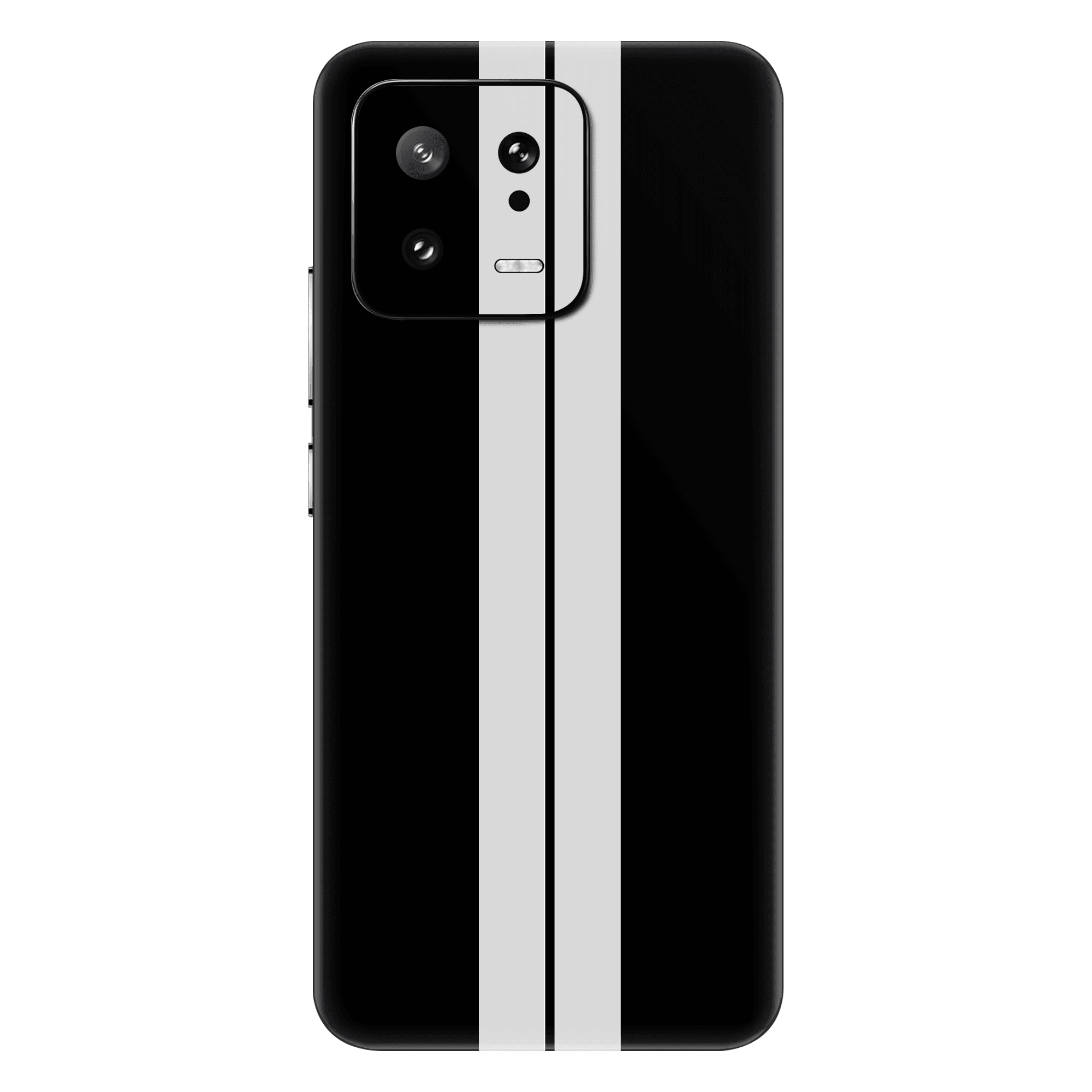Xiaomi 13 Kaplama Siyah Çift Beyaz Şerit