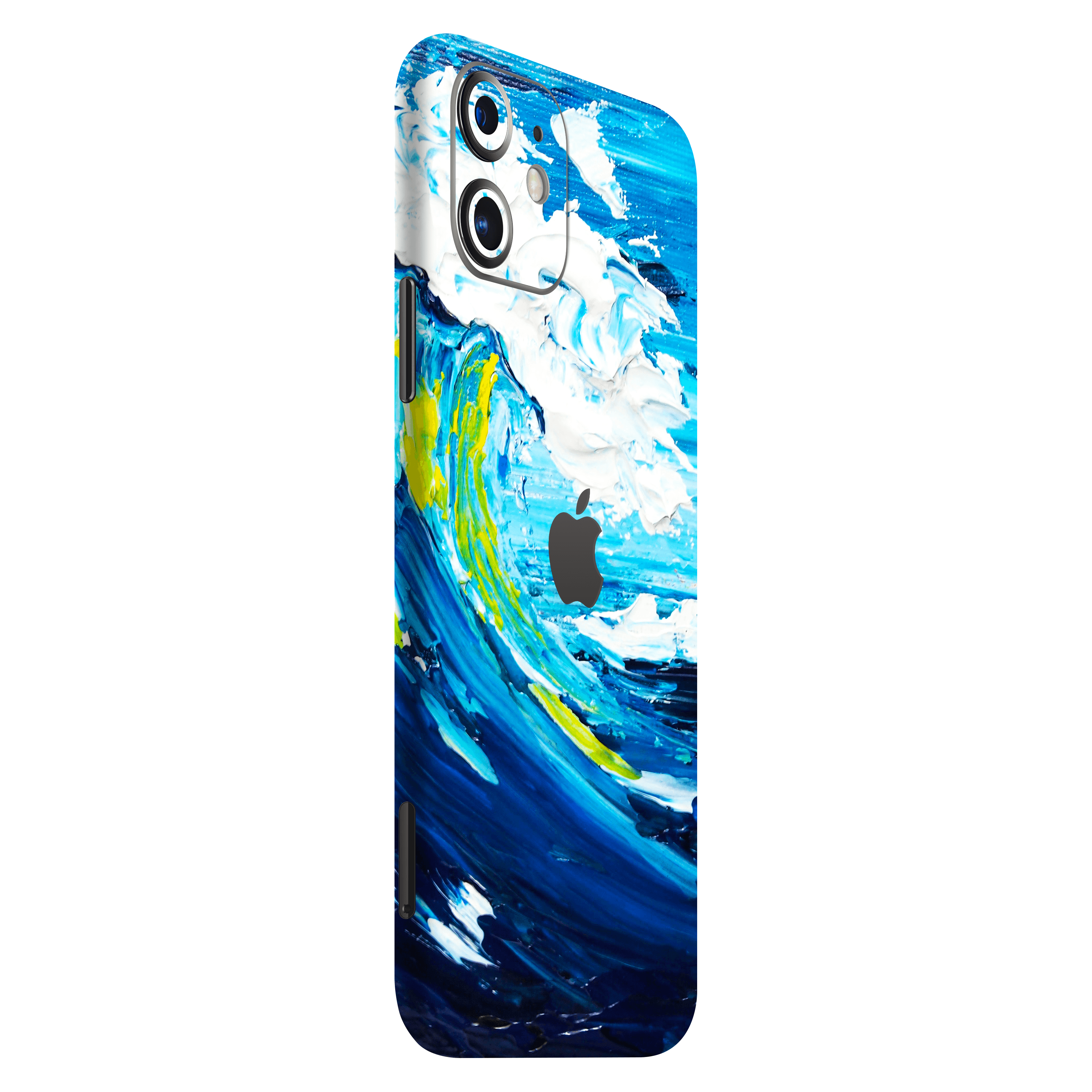 iPhone 11 Kaplama Yağlı Boya Dalgalar