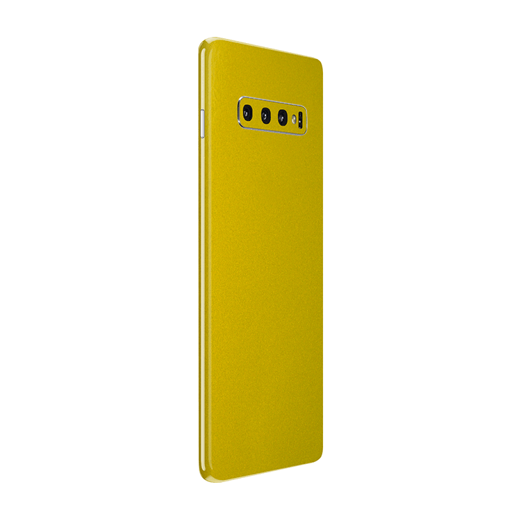 Samsung Galaxy S10 Plus Kaplama - Limoni Sarı