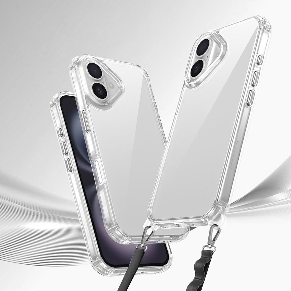 iPhone 16 Kılıf Airbagli Takılabilir Askı Aparatlı Snap Silikon