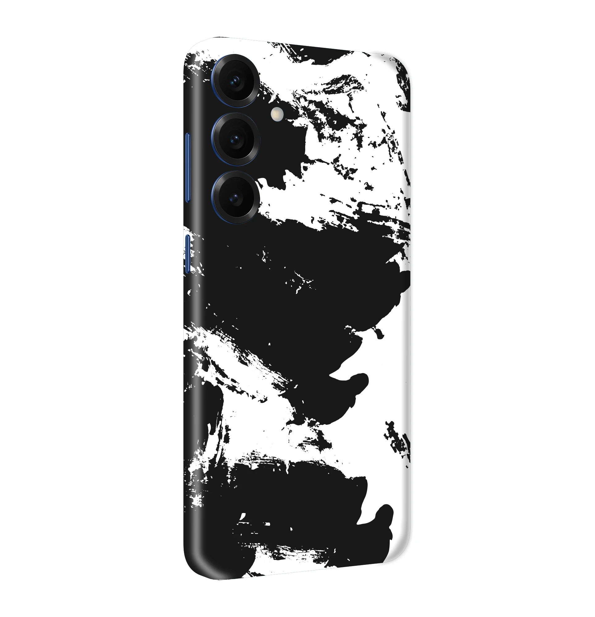 Samsung S25 Kaplama Siyah Beyaz