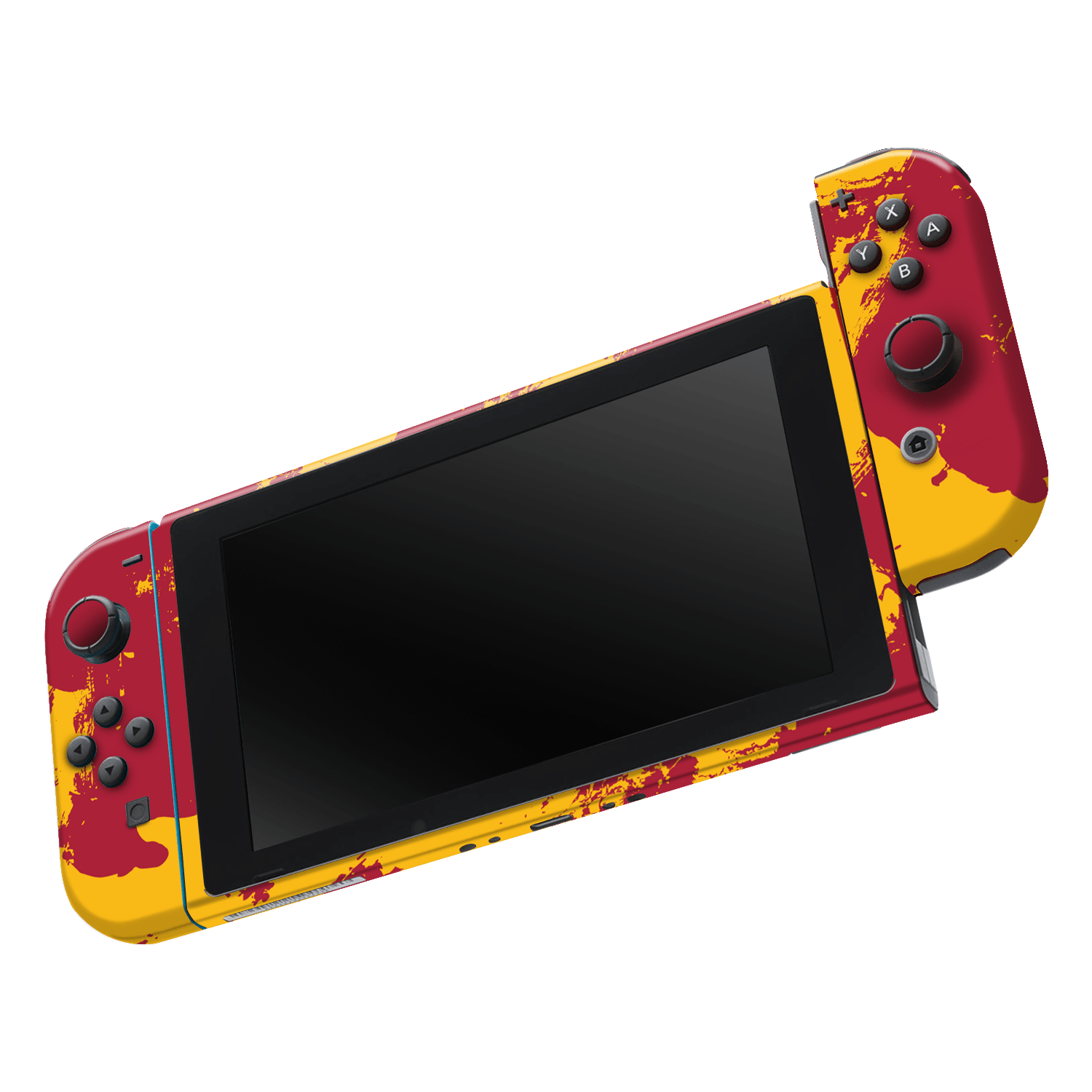 Nintendo Switch Kaplama Sarı Kırmızı