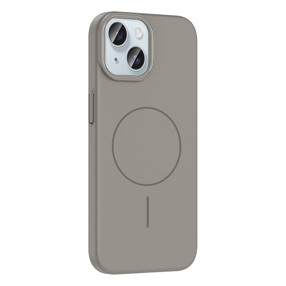 iPhone 15 Kılıf M-safe Şarj Özellikli Ruby Sert