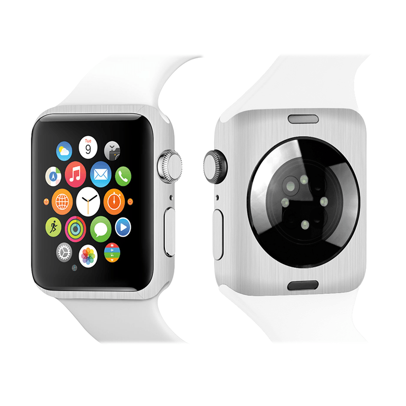 Apple Watch Kaplama Fırçalanmış Metalik Gri