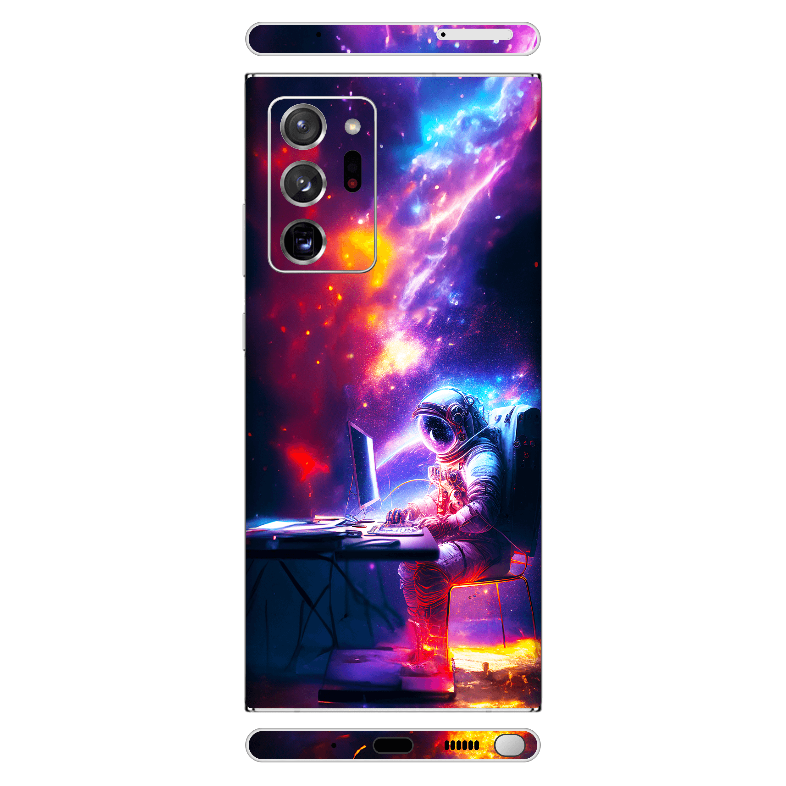 Samsung Note 20 Ultra Kaplama Nebula Astronot