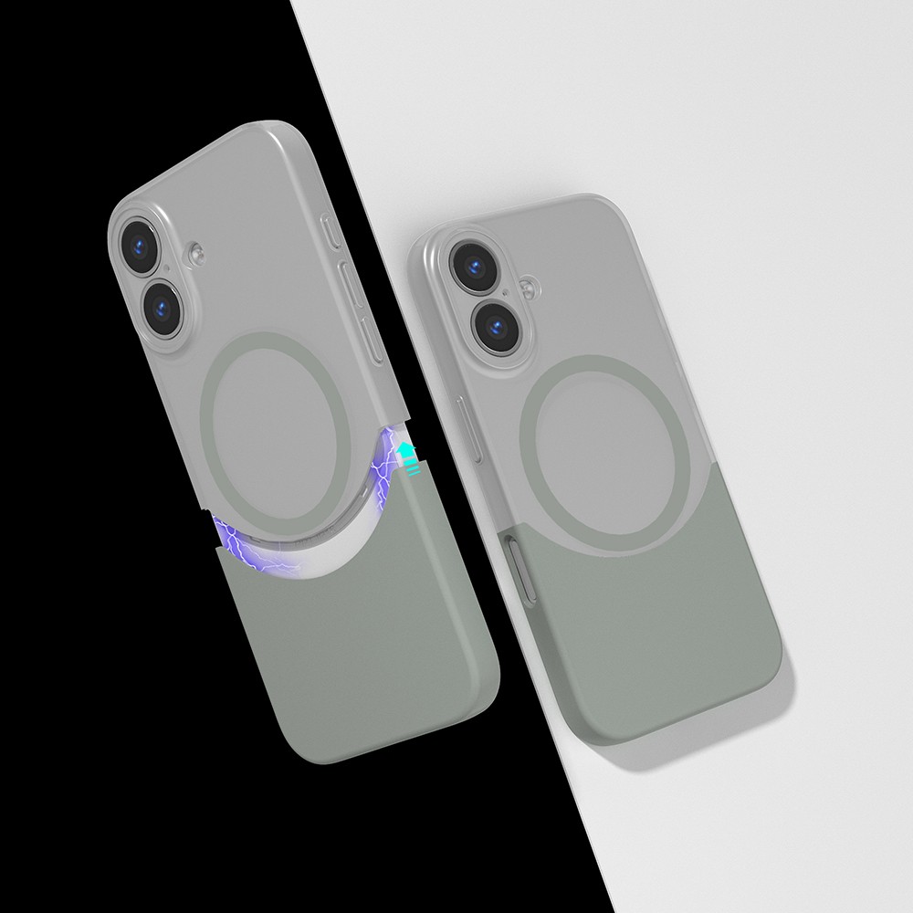 iPhone 16 Kılıf M-Safe Şarj Özellikli Mıknatıslı Duble
