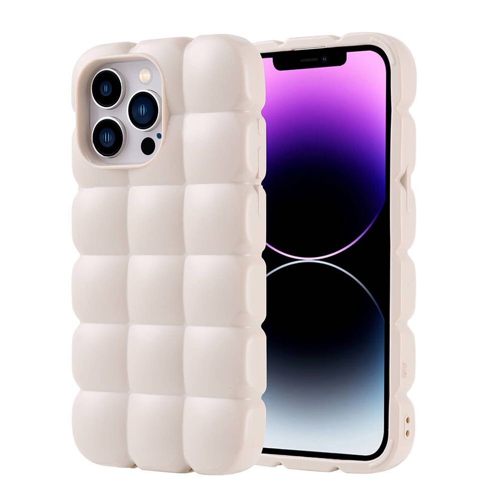 iPhone 14 Pro Max Kılıf Parlak Esnek Silikon Dom Dom