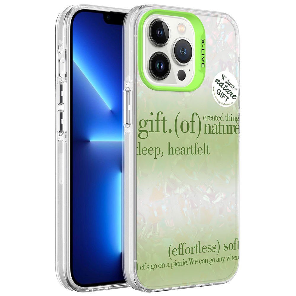 iPhone 13 Pro Kılıf Mermer Desenli Marbello