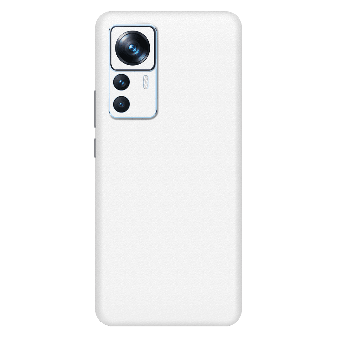 Xiaomi 12T / 12T Pro Kaplama Dokulu Beyaz