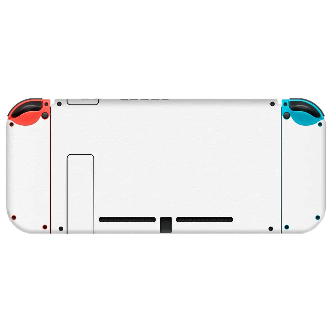 Nintendo Switch Kaplama Dokulu Beyaz - PapsCover
