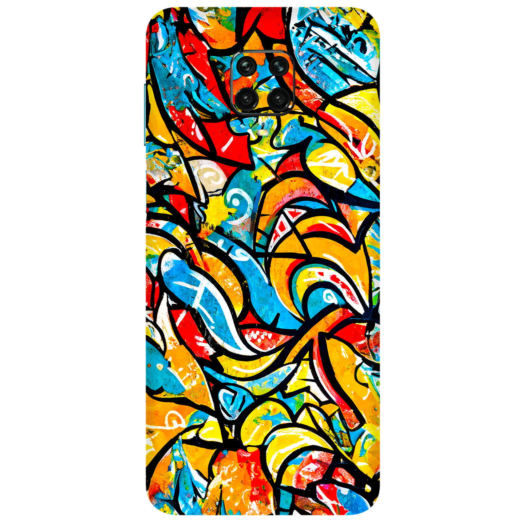 Xiaomi Redmi Note 9s Kaplama Sokak Grafitisi