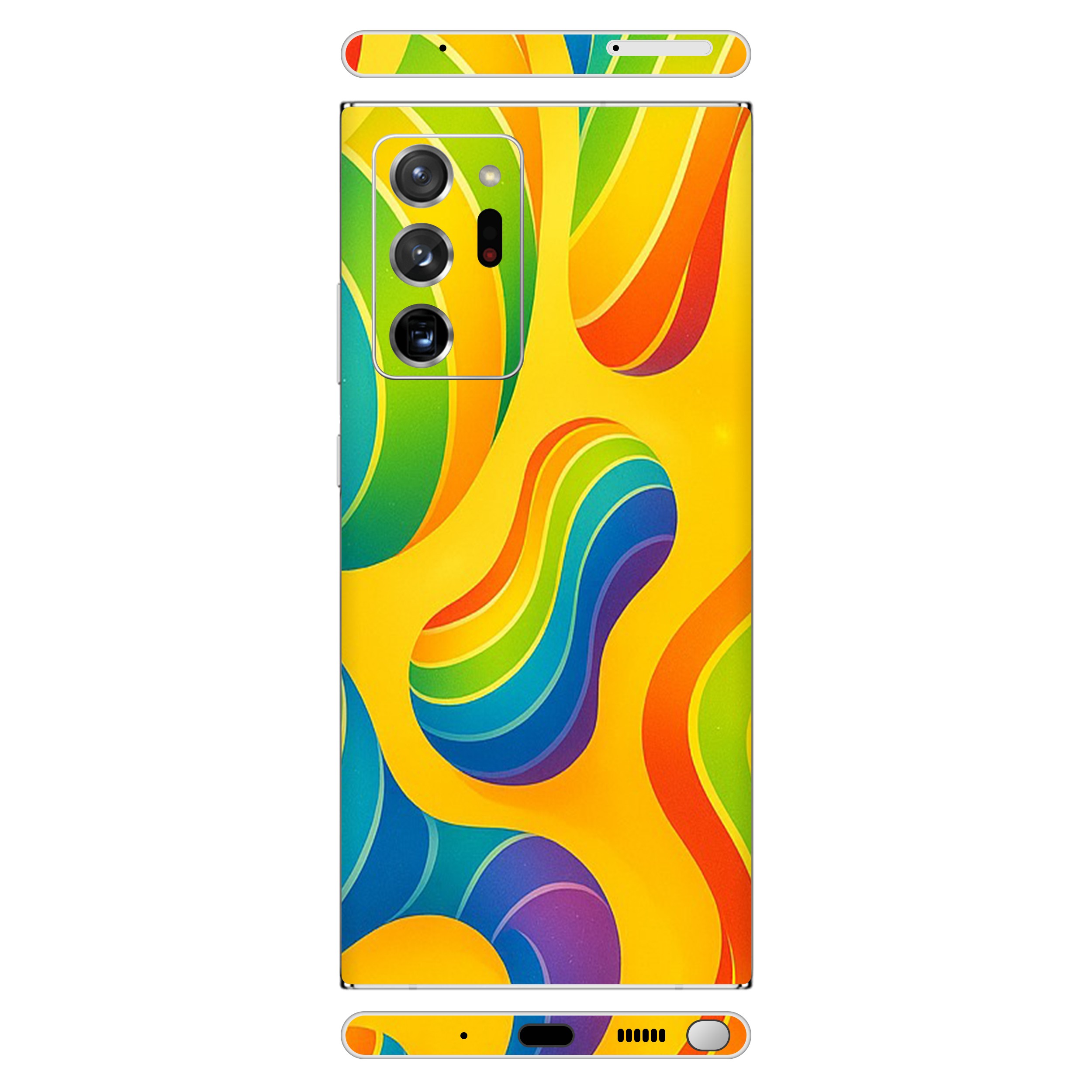 Samsung Note 20 Ultra Kaplama Gökkuşağı