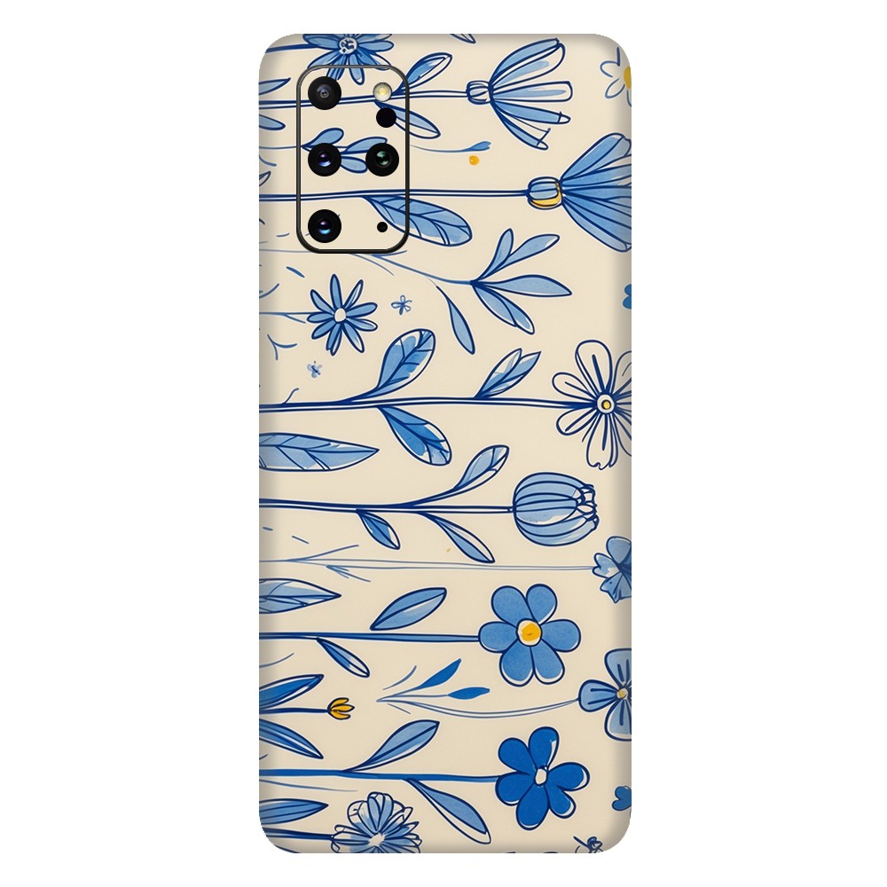 Samsung S20 Plus Kaplama Mavi Bahar