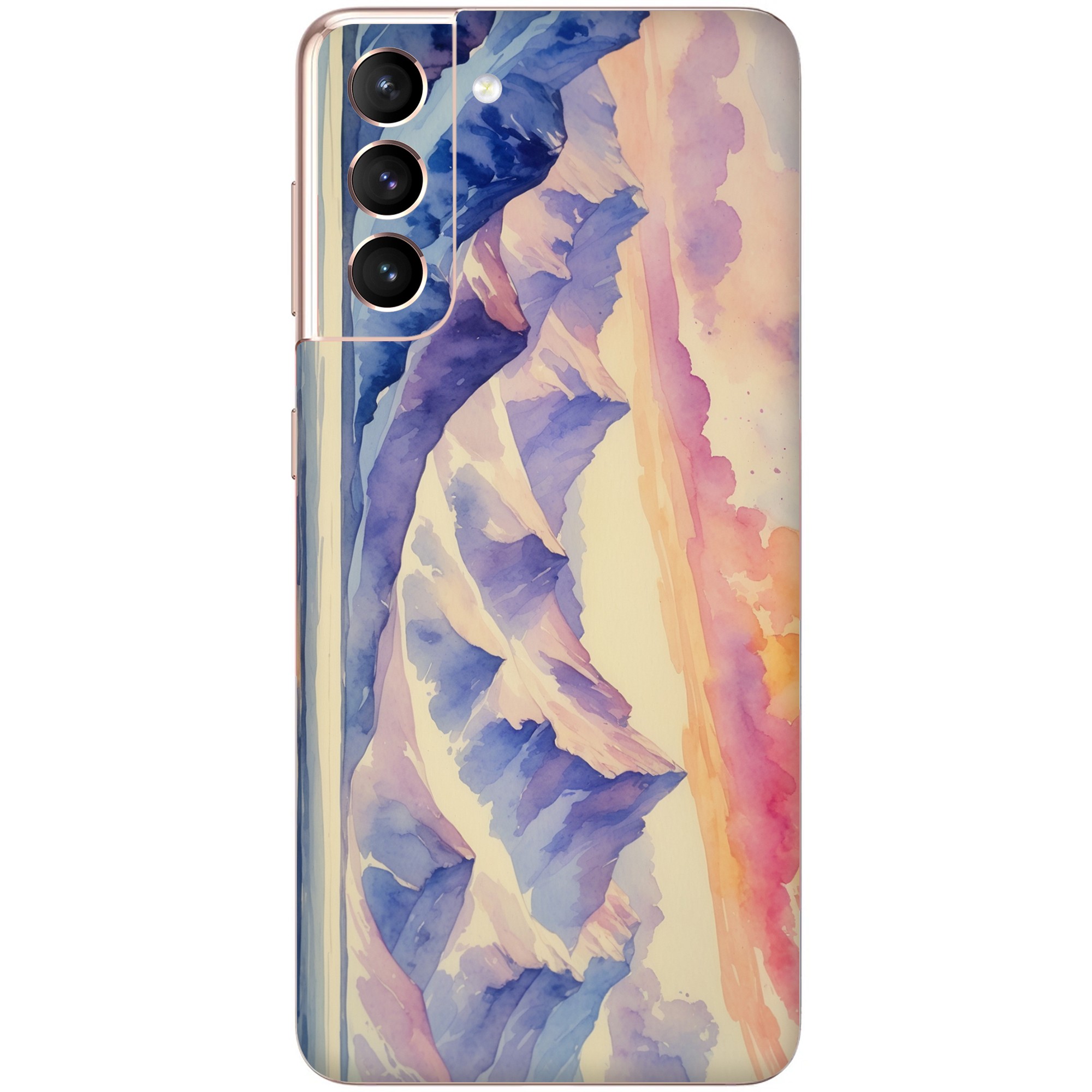 Samsung S21 Kaplama Pastel Dağlar