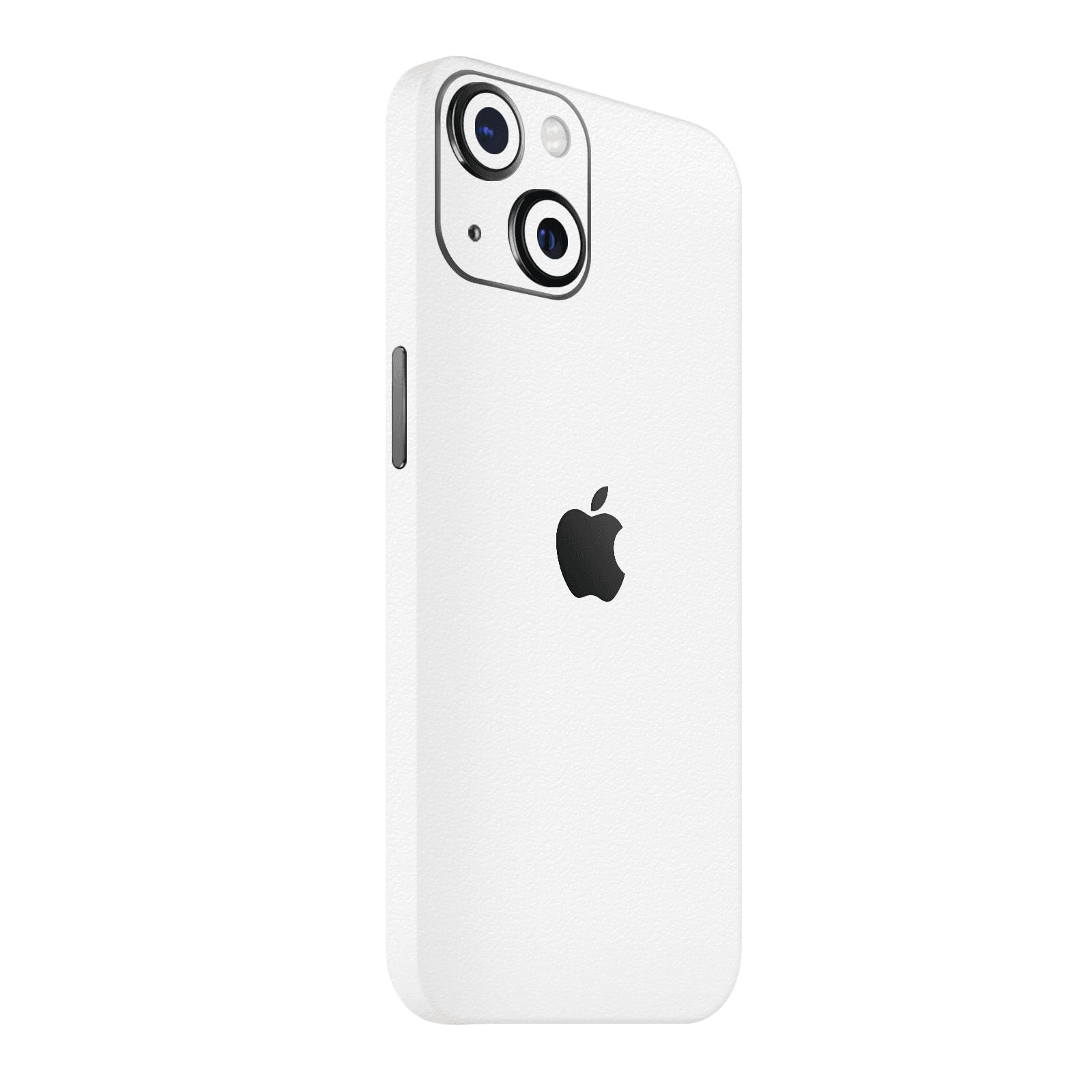 iPhone 14 Kaplama Dokulu Beyaz