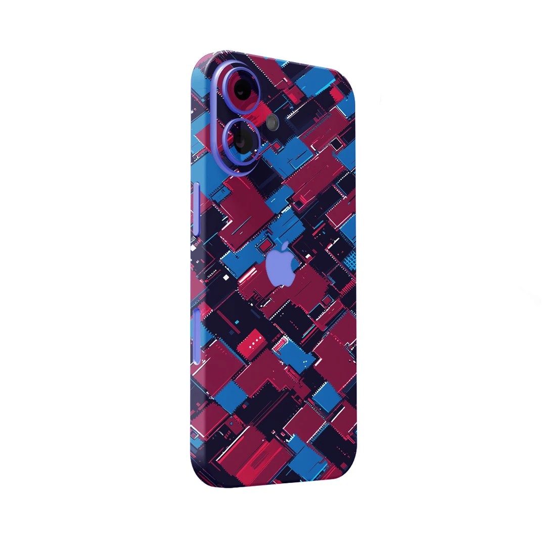 Bordo Mavi Pixel