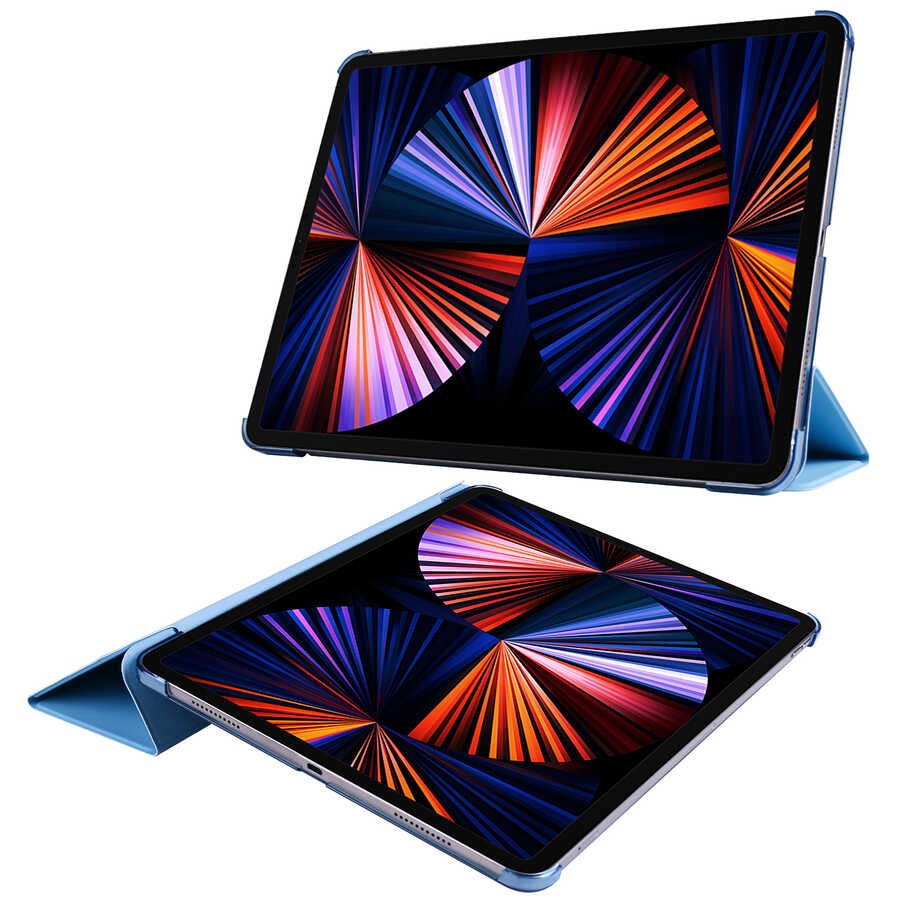 iPad Pro 12.9 2022 M2 Smart Cover Standlı 1-1 Kılıf