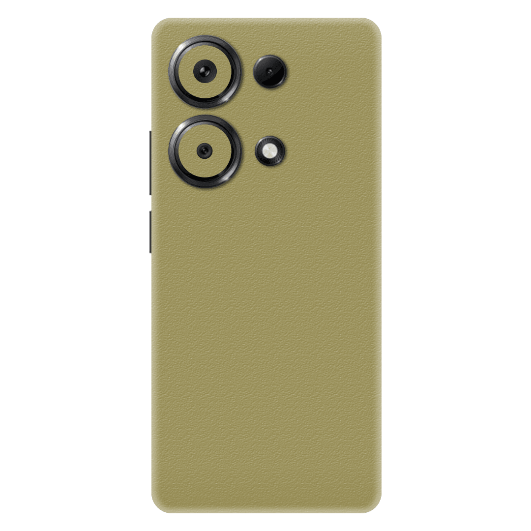 Poco M6 Pro Kaplama Dokulu Haki Yeşil