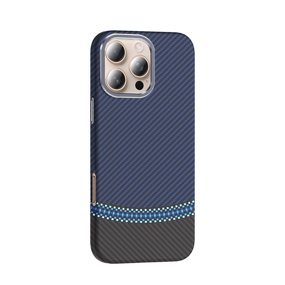iPhone 16 Pro Max Kılıf Karbon Fiber M-safe