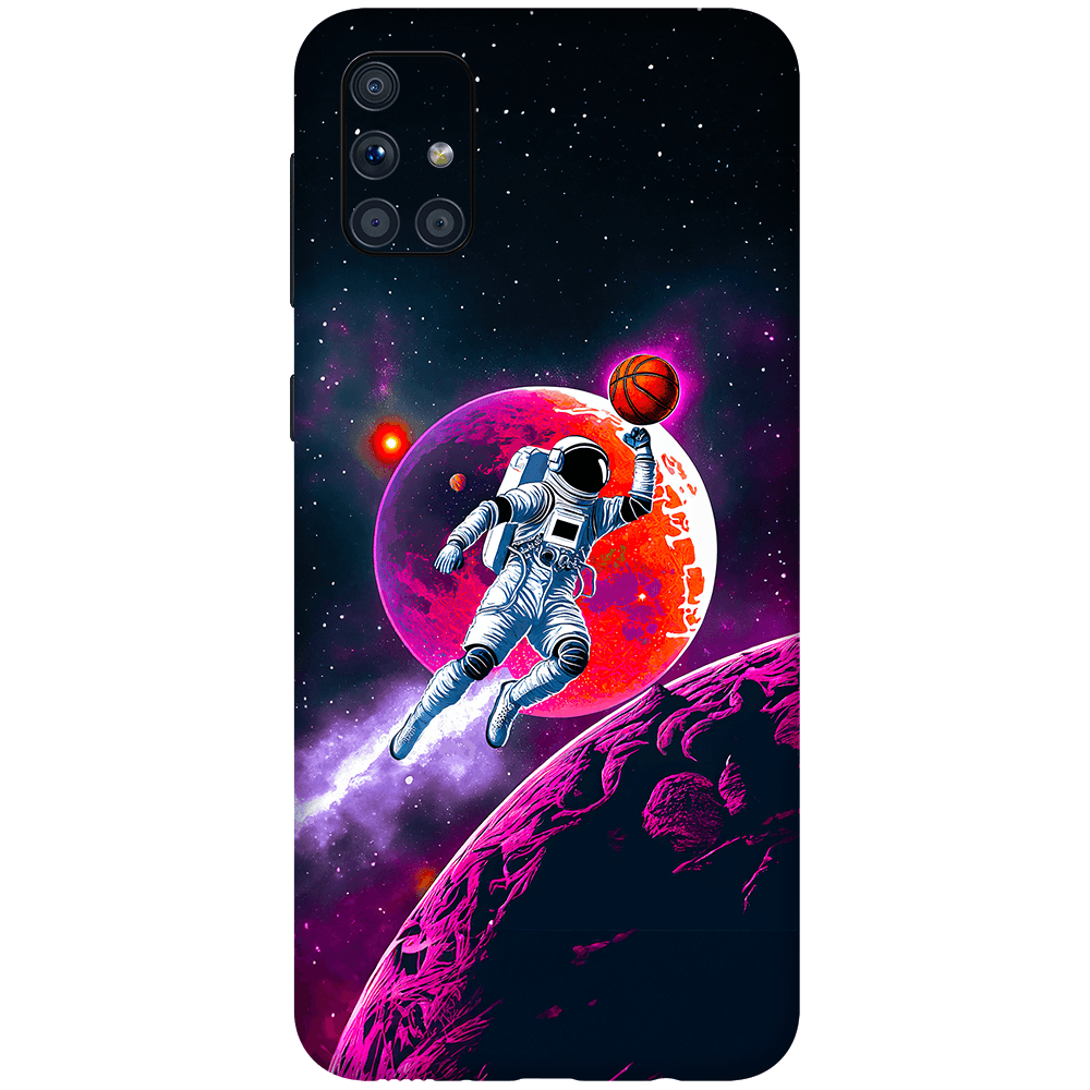 Samsung M51 Kaplama Basketbolcu Astronot