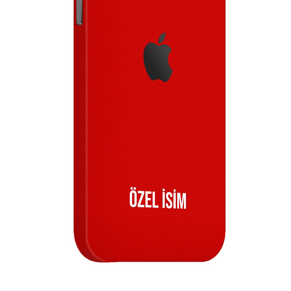 iPhone 13 Pro Kaplama Dokulu Kırmızı