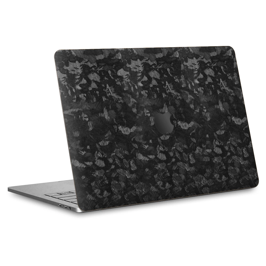MacBook Pro 13" (2016-2018 Touchbar) Kaplama - İşlenmiş Siyah Karbon
