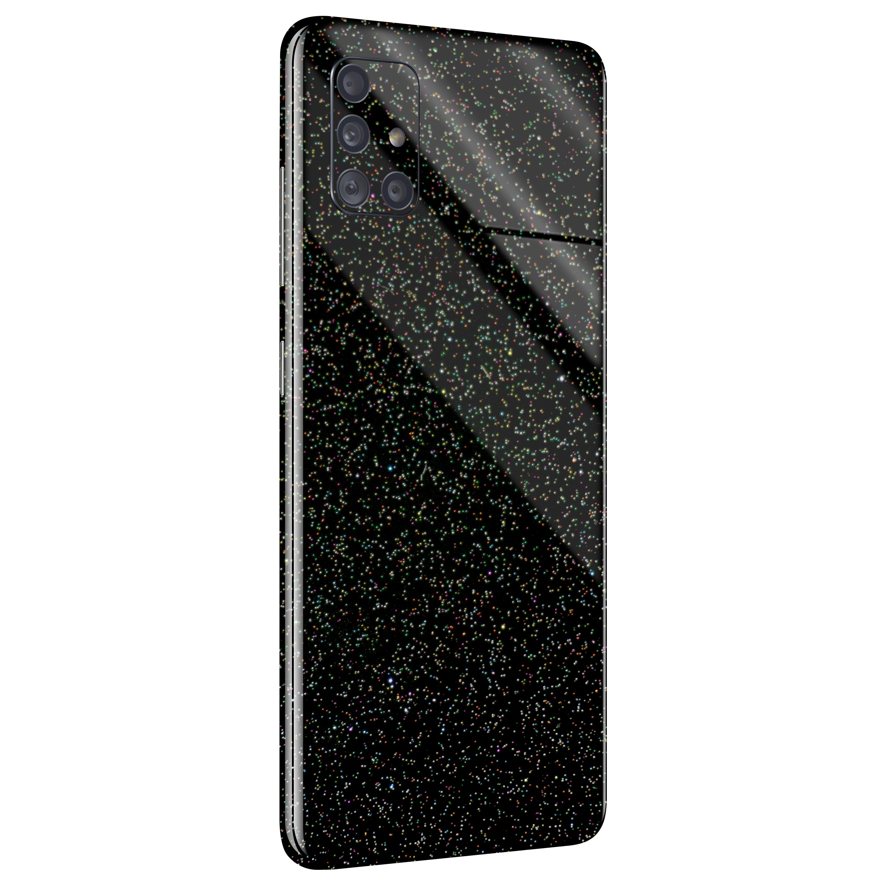 Samsung Galaxy A51 Kaplama - Siyah Galaksi