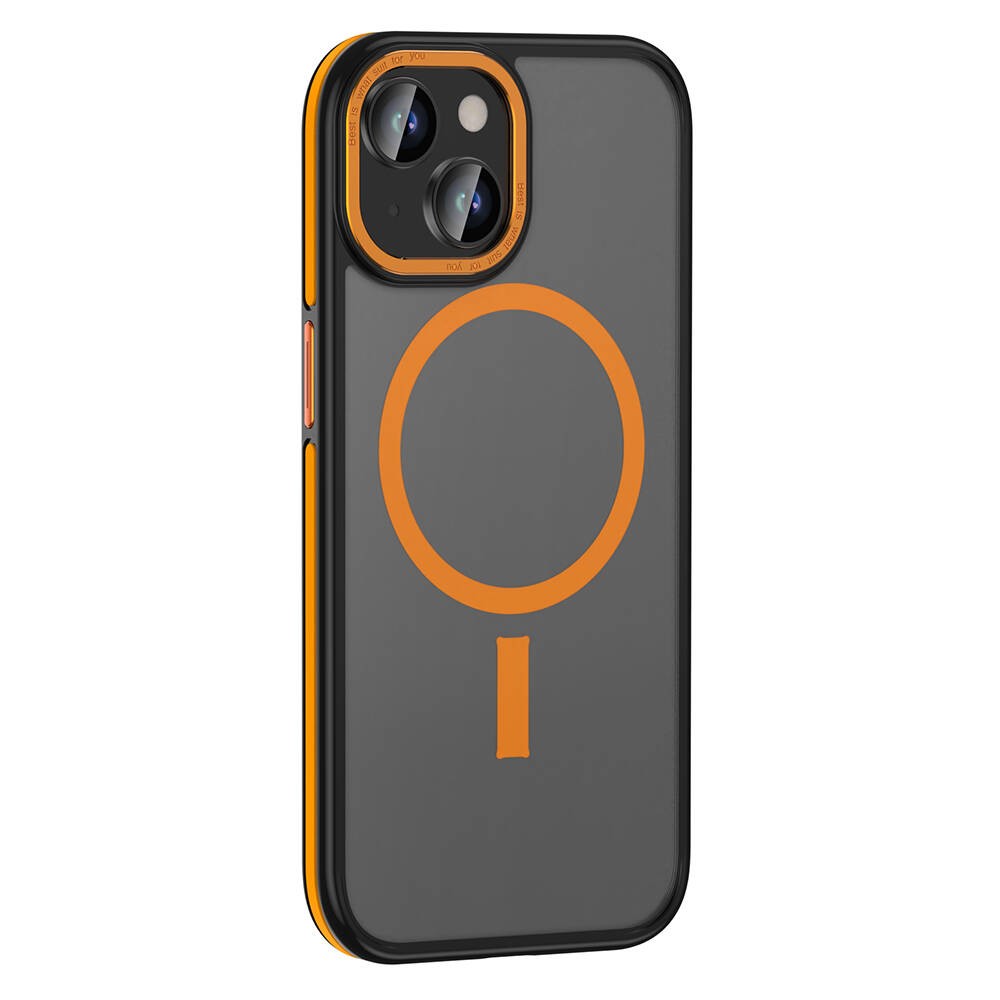iPhone 15 Kılıf M-safe Şarj Özellikli Mat Görünümlü Ant