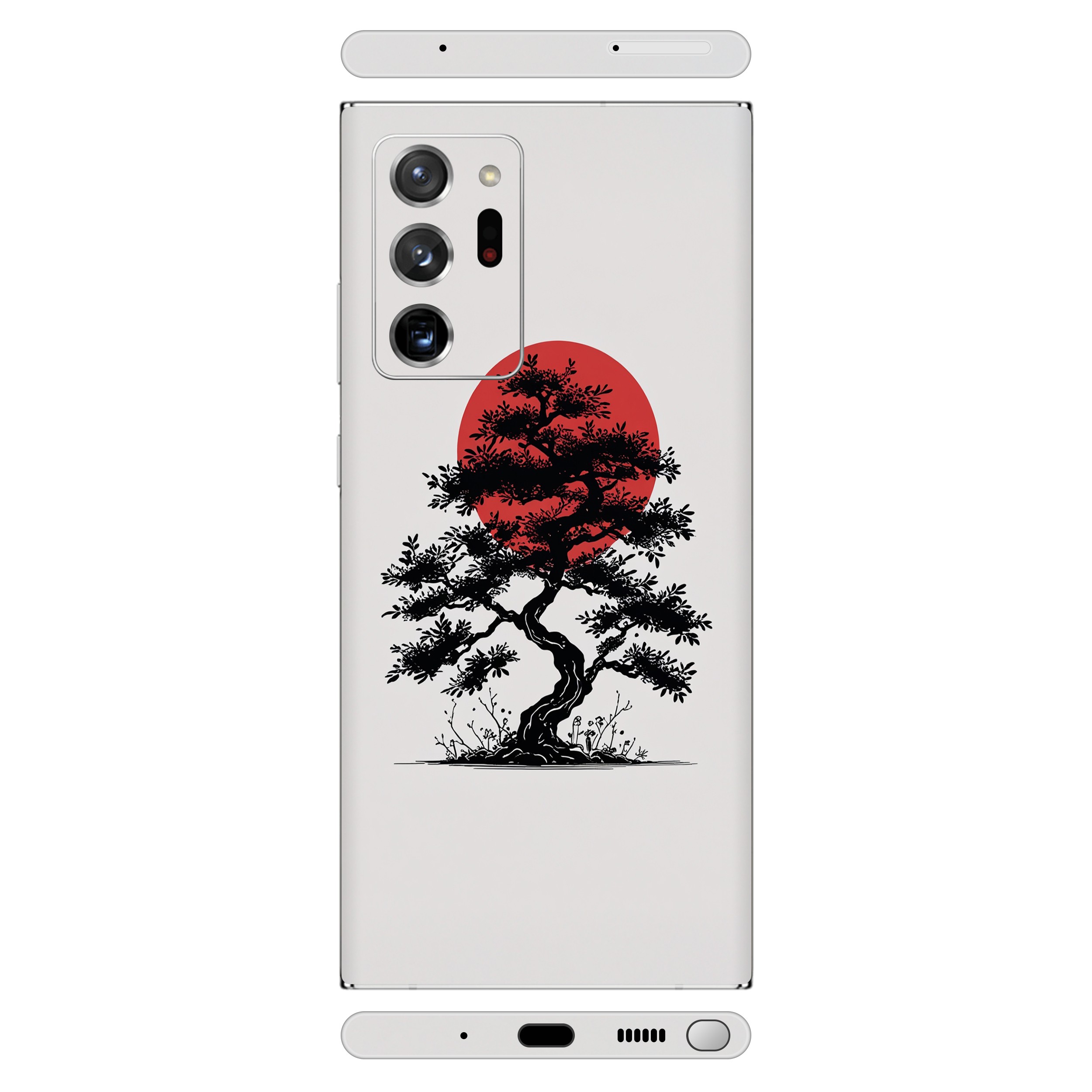 Samsung Note 20 Ultra Kaplama Japon Ağacı