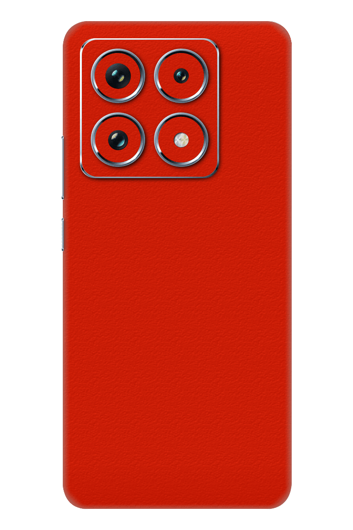 Xiaomi 14T Pro Kaplama Dokulu Kırmızı