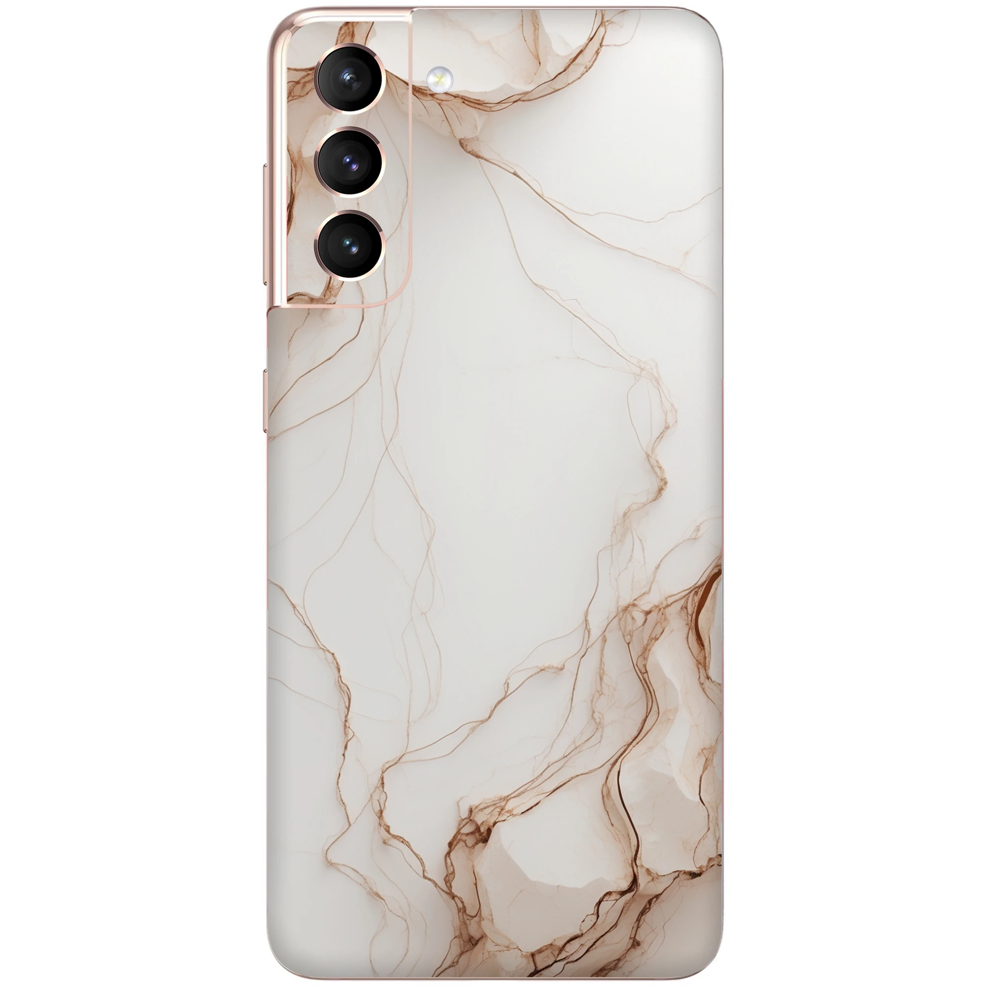 Samsung S21 Kaplama Kırık Mermer