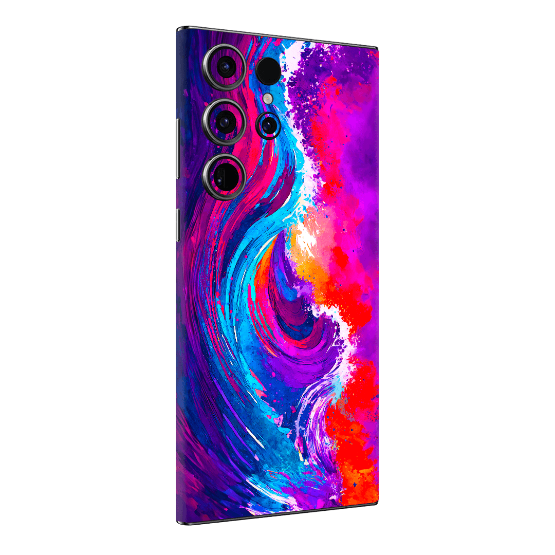 Samsung S23 Ultra Kaplama Mor Dalgalar