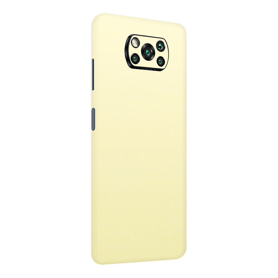 Poco X3 / X3 Pro Kaplama Açık Sarı