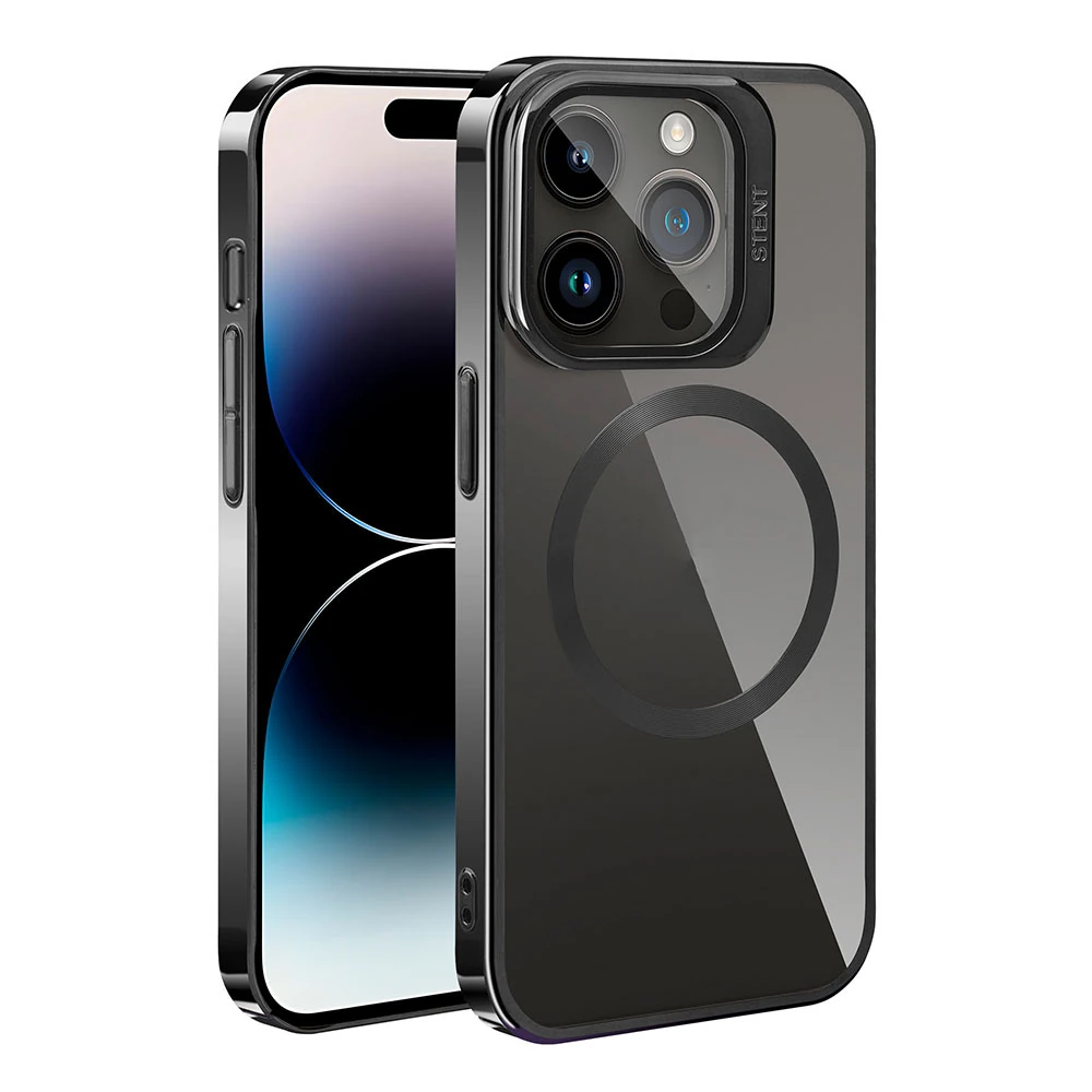 iPhone 15 Pro Kılıf M-safe Şarj Özellikli Standlı Klon