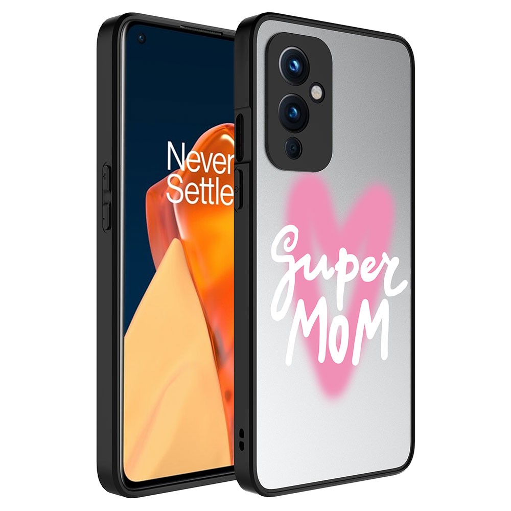 One Plus 9 Kılıf Aynalı Desenli Kamera Korumalı Parlak Mirror