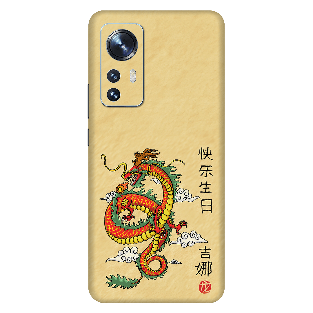 Xiaomi 12 Kaplama Turuncu Ejder