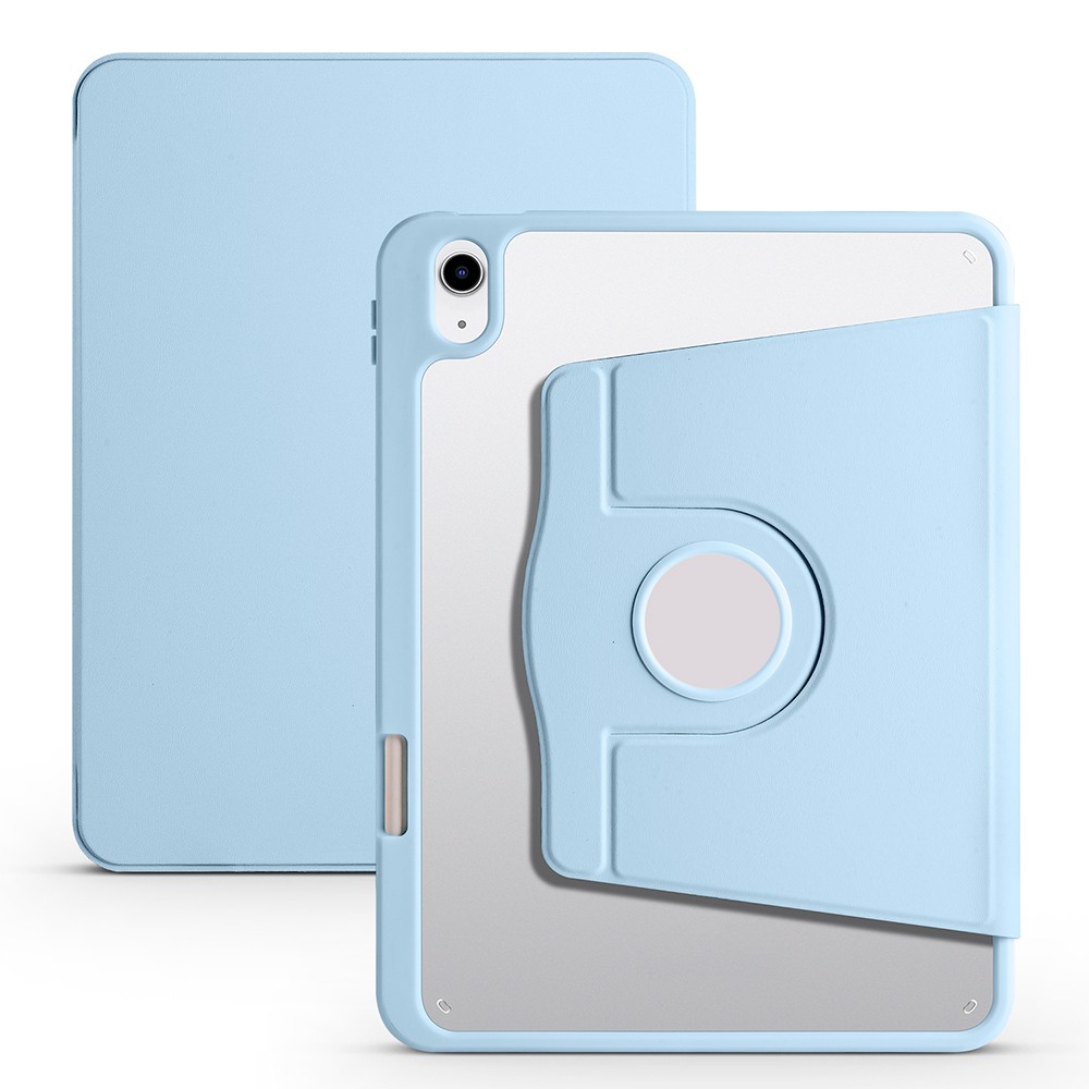iPad 10.9 2022 (10.Nesil) Kılıf Termik Kalem Bölmeli Dönebilen Standlı Kılıf