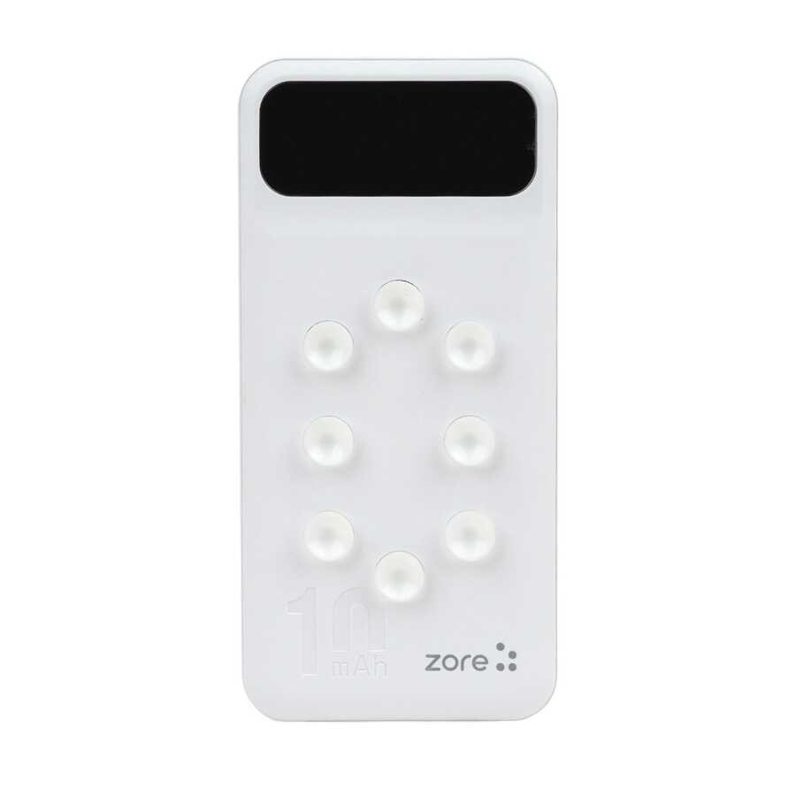 ZR-PW02 Type-C - Micro - Lightning Led Göstergeli Taşınabilir Powerbank 10000 mAh