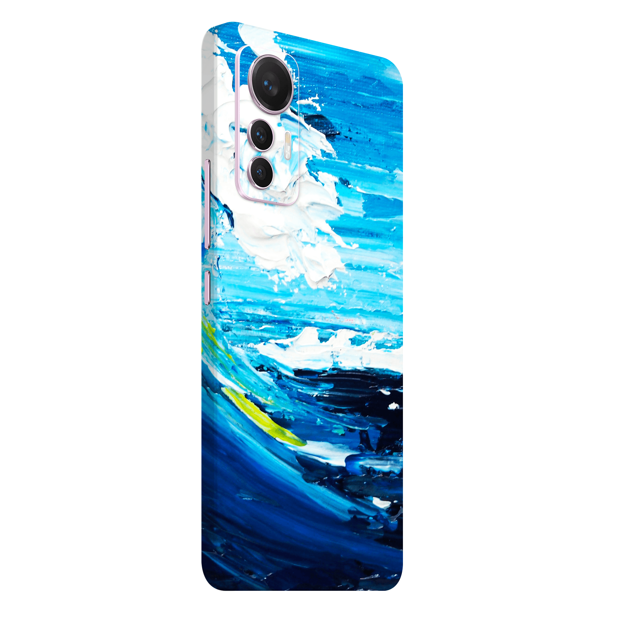 Xiaomi 12 Lite Kaplama Yağlı Boya Dalgalar
